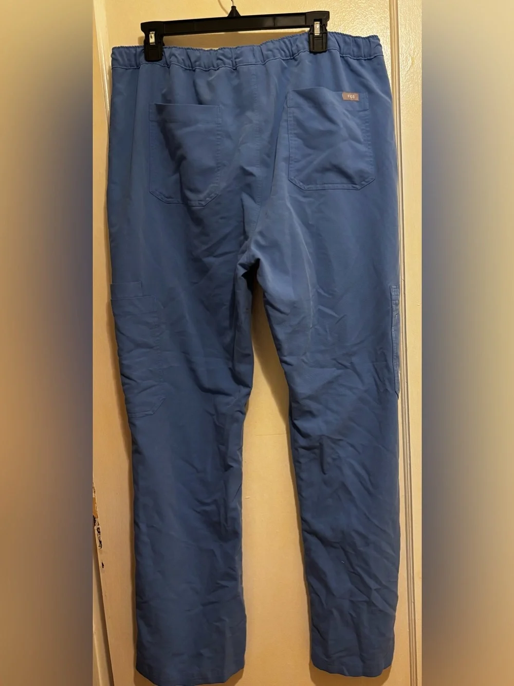 Figs Mens Cairo Blue Cargo Scrubs Pants XL